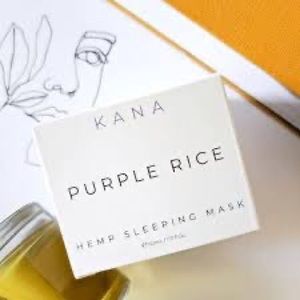 KANA Skincare Sleeping Mask- Purple Rice Hemp Mask